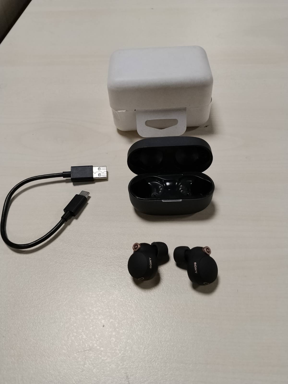 298947 - SONY WF-1000XM4 – Kufje Bluetooth me Anulim Zhurme, Jetëgjatësi baterie deri në 24 orë me Kuti Karikimi, Lidhje Bluetooth me shumë pika, Alexa dhe Asistent Google të integruar, Të zeza
