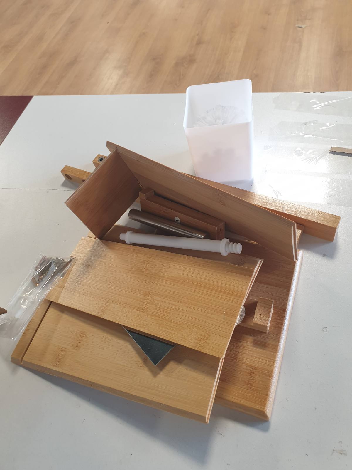 221755 - MSV - Tualet i kombinuar prej bambuje dhe çeliku inox