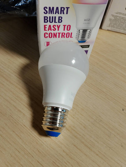 198358 - WIZ Drita LED Wi-Fi BLE 60W A60, Rroba E27, 822-65, RGB, Pako 1PF/6