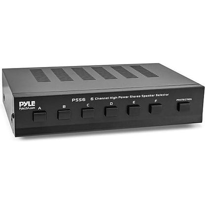245776 - PyleUsa Amplifikator Audio për Shtëpi, Marrës Stereo për Kinema Shtëpiake me Tingull Surround – PSS6EU.