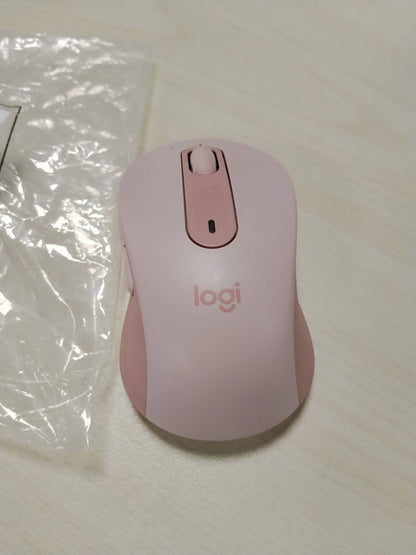 319900 - LOGITECH MAUS PA TEL SIGNATURE M650, PËR DUAR TË MËDHA DERI TË MESME, BATERI 2-VJEÇARE, KLIKIME TË QETA, BUTONA ANËSOR TË PERSONALIZUESHËM, BLUETOOTH, KOMPATIBILITET ME SHUMË PAJISJE, ROZË