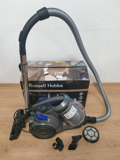 292549 - RUSSELL HOBBS - Fshesë me korrent me cilindër shumëciklonik Titan2, kapacitet pluhuri 3L, motor 700W, filtrim i trefishtë, turbo dhe mjete shumëfunksionale 3-në-1