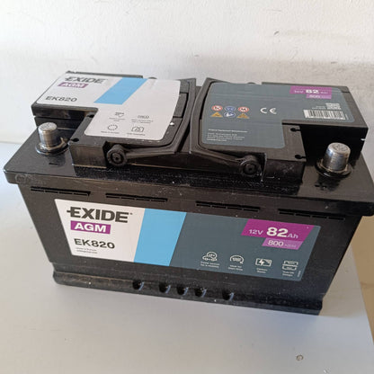 292174 - BATERI STARTER EXIDE 82Ah 800A AGM EK820 AGM L4