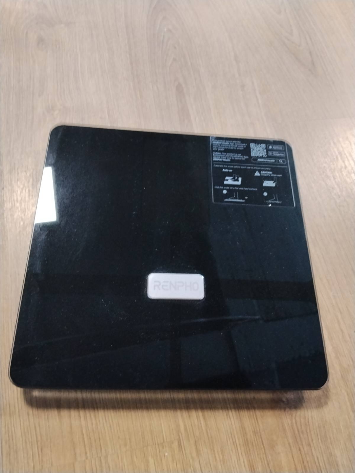 315664 - RENPHO Peshore për Matjen e Dhjamit Trupor, Ekran i Madh, Peshore Ultra e Precize, Peshore Inteligjente me Aplikacion, e Zezë, Elis 2X