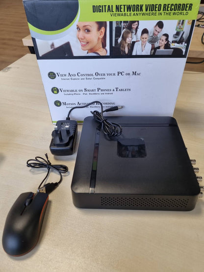 272755 - DVR Mbikëqyrjeje Regjistrues Video Sigurie H.265+ 8 Kanalesh me HDD 500G, 6-në-1 për Kamera CVBS/AHD/TVI/XVI/CVI/IP, APLIKACION Mobile dhe Telekomandë për PC