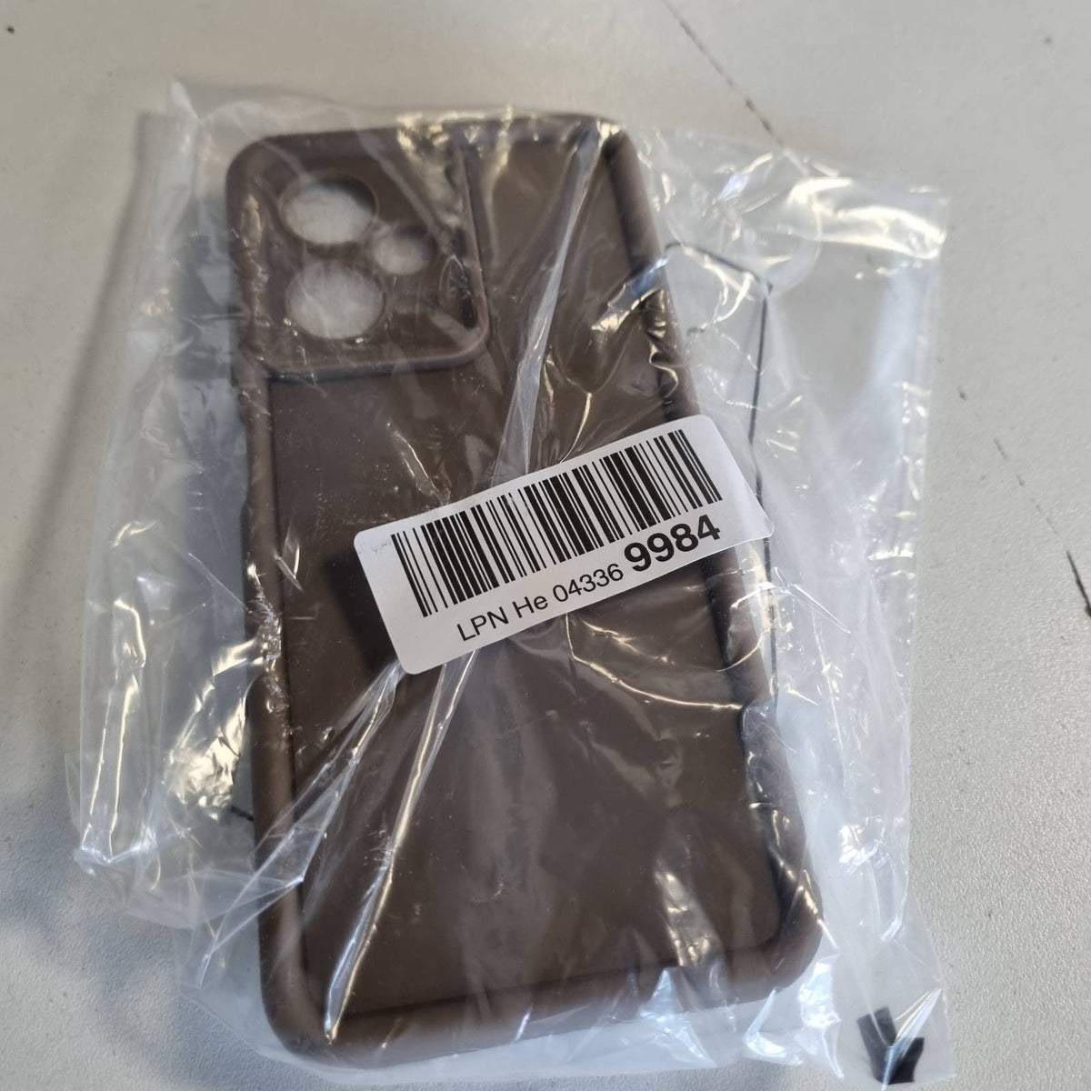 296377 - DESSEN Mbrojtëse për Xiaomi Redmi Note 12 Pro 5G, Mbrojtëse silikoni kundër goditjeve, ngjyrë kafe