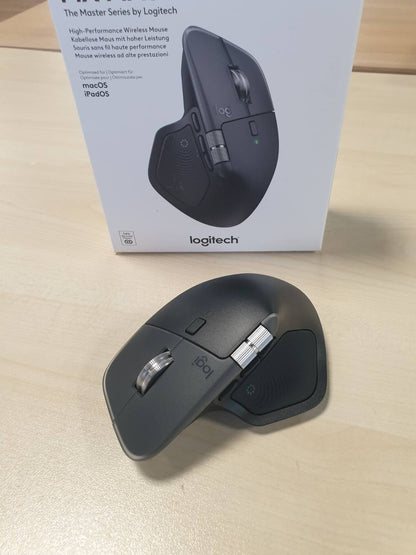 308629 - LOGITECH MX MASTER 4 PËR MAC, Maus Bluetooth ergonomik