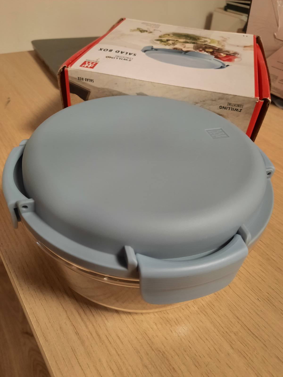 222999 - ZWILLING - Enë për sallatë dreke me pako ftohëse, 1 L, plastike, Blu