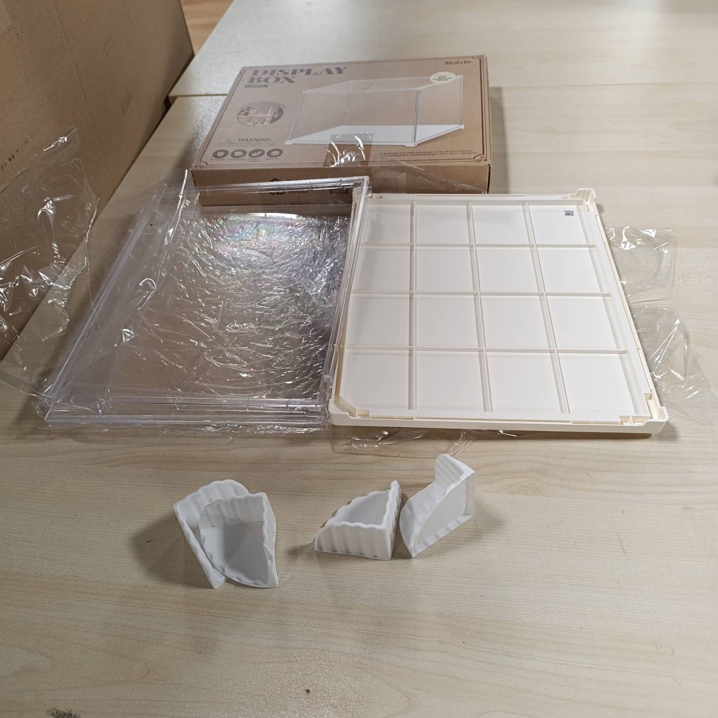 186094 - ROLIFE Kit Shtëpish Miniaturë DIY me Kuti Ekspozuese Plastike, Komplet Artizanati për të Rritur dhe Amator, Ideale për Dhurata për Vajza dhe Fëmijë, Modeli DF03L