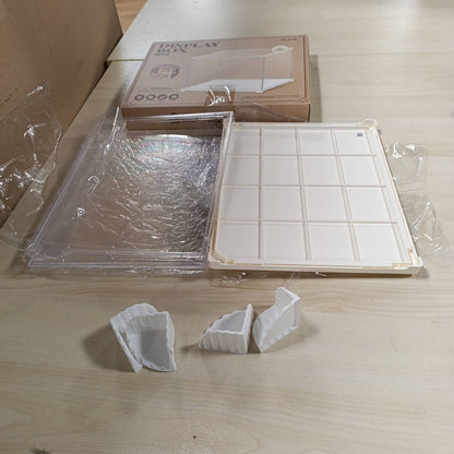 186094 - ROLIFE Kit Shtëpish Miniaturë DIY me Kuti Ekspozuese Plastike, Komplet Artizanati për të Rritur dhe Amator, Ideale për Dhurata për Vajza dhe Fëmijë, Modeli DF03L