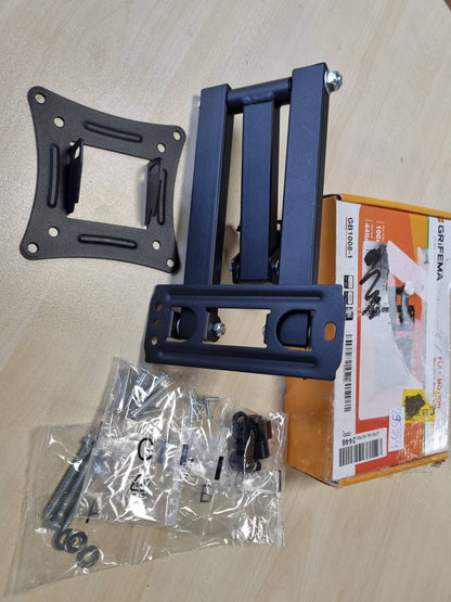 295354 - GRIFEMA Mbështetëse për Montim në Mur të TV GB1008-1 13”-32”, Krah TV me Rrotull deri në 20 kg, VESA 75x75mm/100x100mm
