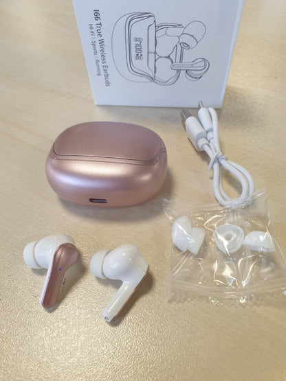 295829 - NERUNSA Kufje Bluetooth, 5.4 orë kohë luajtjeje, Stereo HiFi, IP7 të papërshkueshme nga uji, USB-C