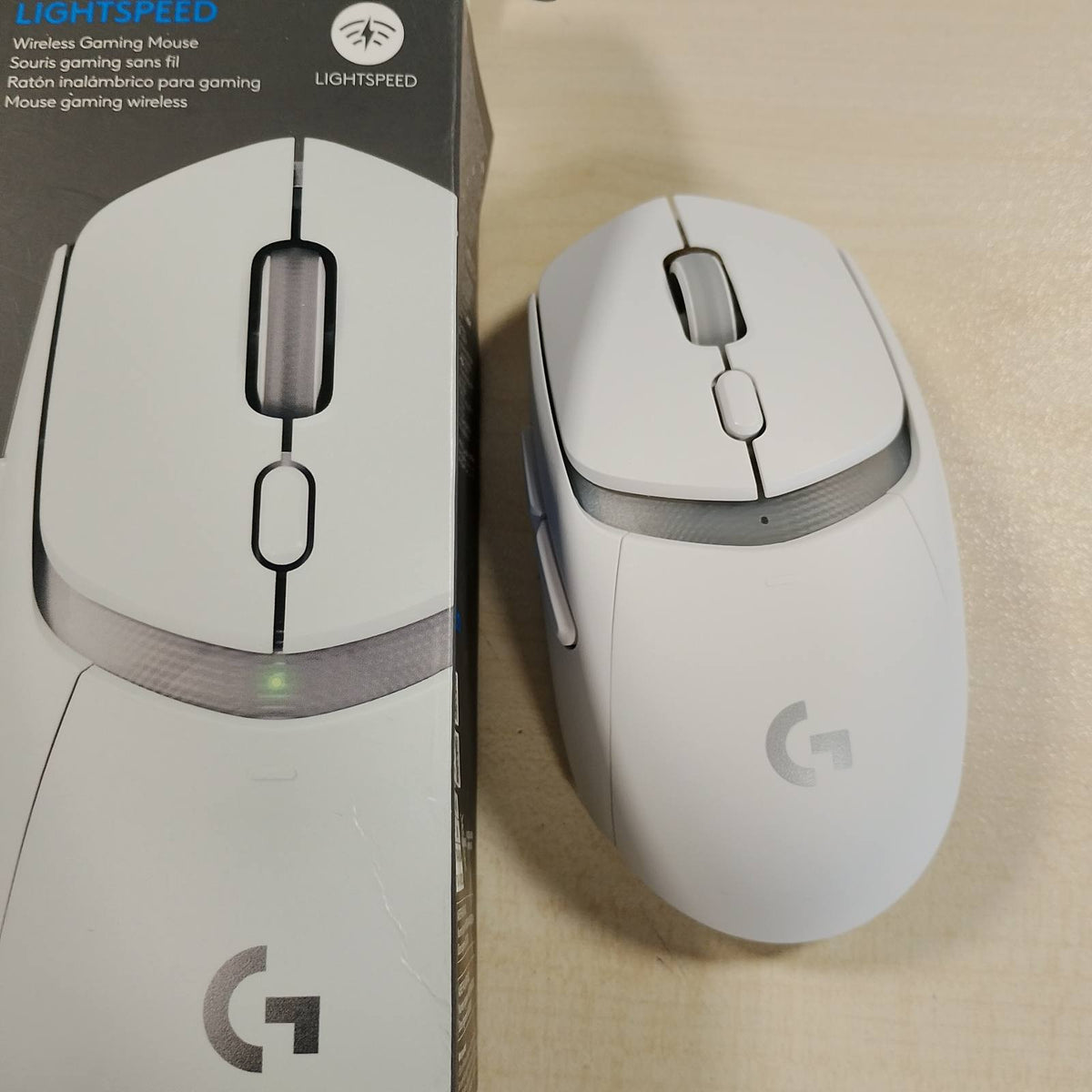 299156 - LOGITECH Maus pa tel G309 Lightspeed, sensor Hero 25K, mbi 300 orë jetëgjatësi baterie, 6 butona programueshëm, PC dhe Mac - i bardhë