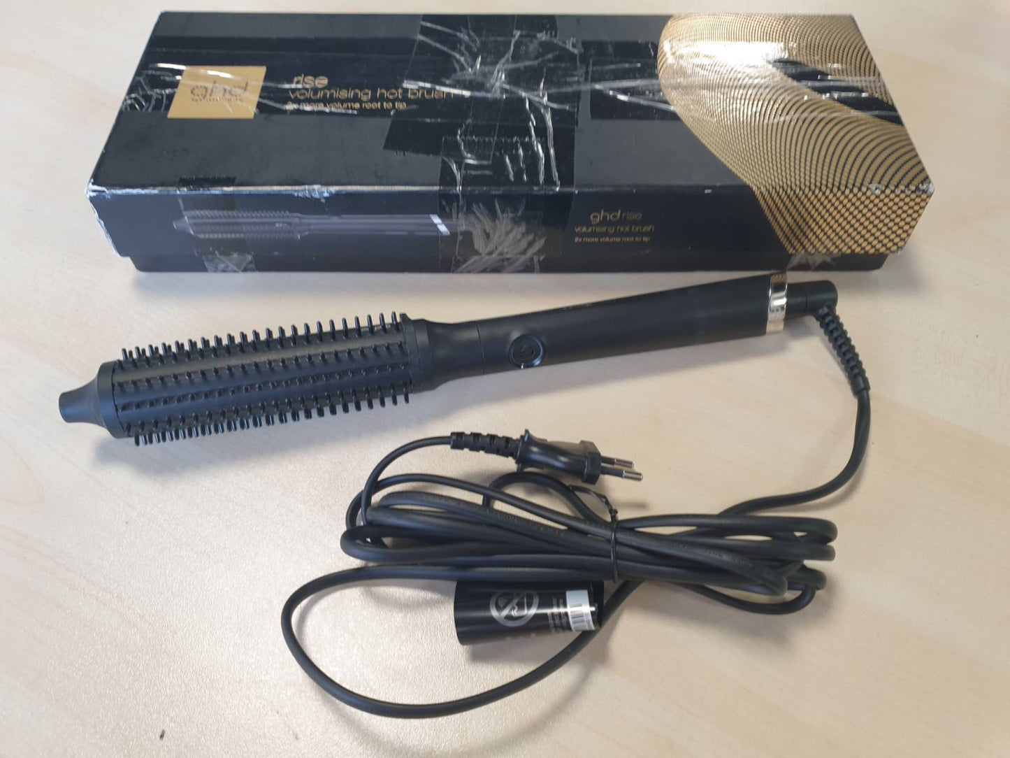 320872 - GHD Furçë e Ngrohtë ghd Rise - Efekt tharjeje me 1400W, 2 herë më shumë vëllim, Përdoret në flokë të thatë, Pa nxehtësi ekstreme