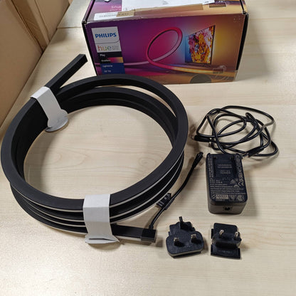 195008 - PHILIPS Hue White & Color Ambiance Gradient, Shirit LED i Errësueshëm 75 inç, i ZI, për TV me 16 Milion Ngjyra dhe Gradientë, Ndriçim Prapa për TV Inteligjent në Shtëpi