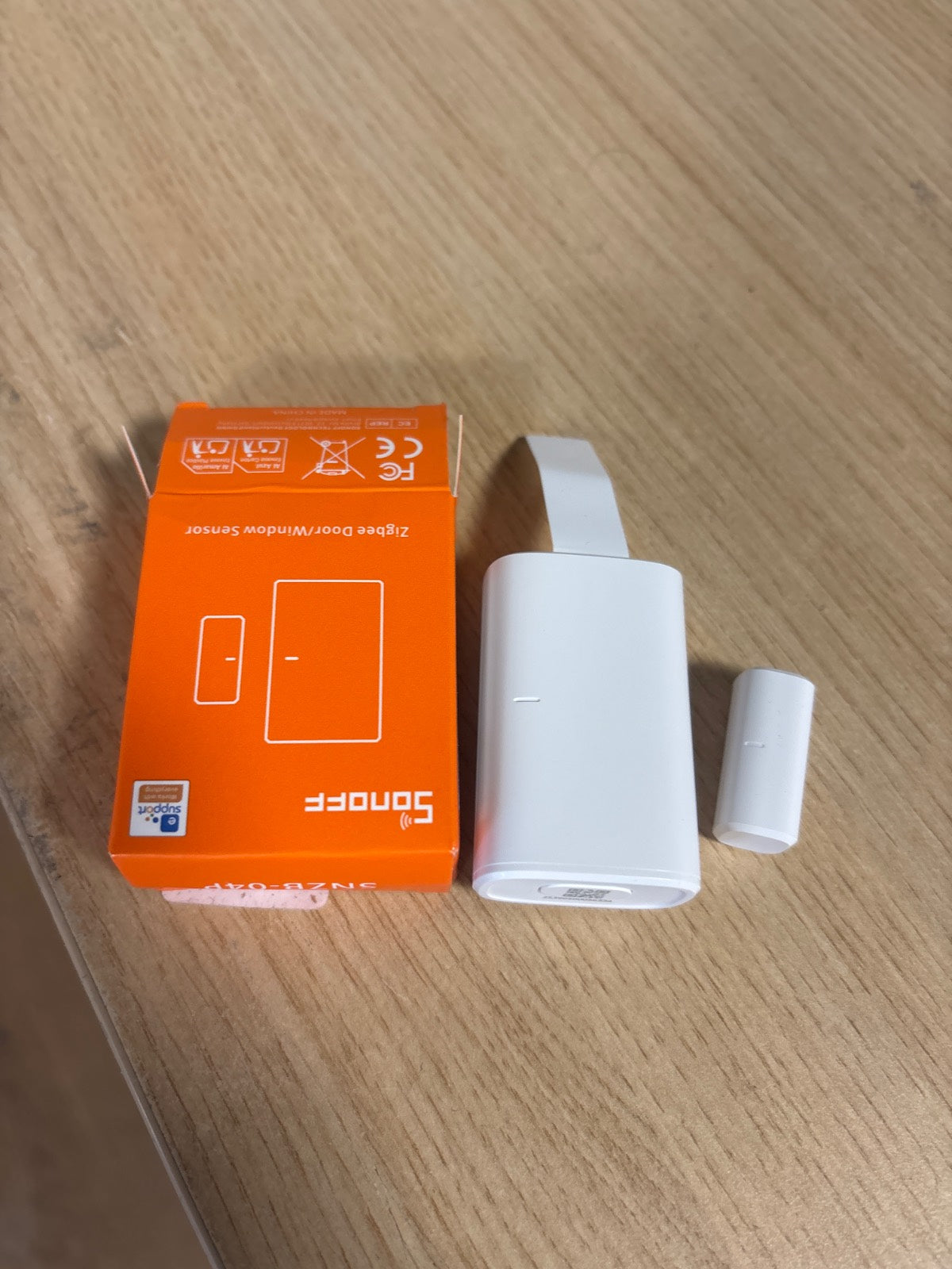 293937 - SONOFF - Sensori i derës dhe dritares SNZB-04P Zigbee, sistem alarmi inteligjent, kërkon qendër Zigbee, i pajtueshëm me Alexa dhe Google Assistant