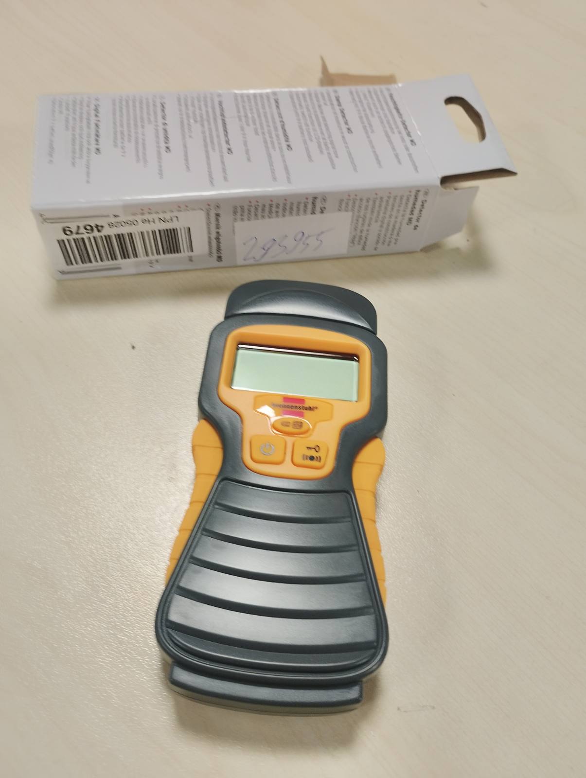 293955 - BRENENSTUHL Detektor lagështie MD, matës lagështie për dru ose materiale ndërtimi, ekran LCD