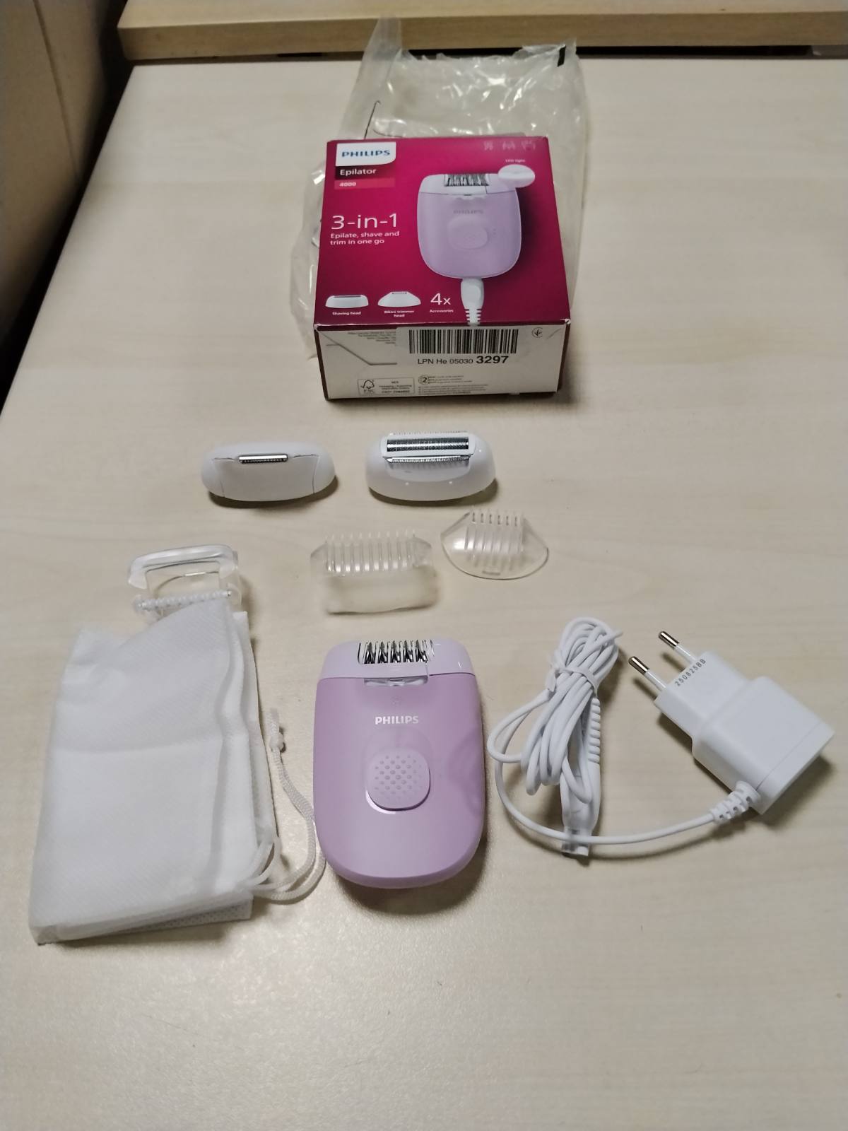 289538 - PHILIPS Epilator Series 4000 BRE257/00 – Epilator me kabllo për trupin dhe vijën e bikinive, heqje qimesh