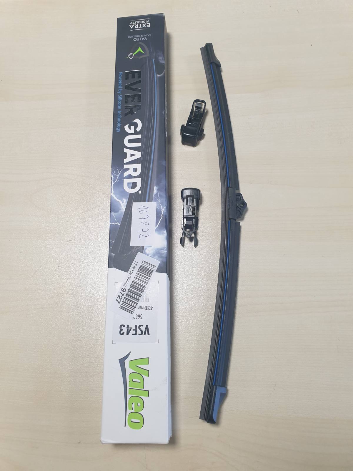 167272 - VALEO EVERGUARD - VSF43 - Fshirës Silikoni i Premium 430 mm me Jetëgjatësi të Zgjatur, Pako prej 1 (566004)