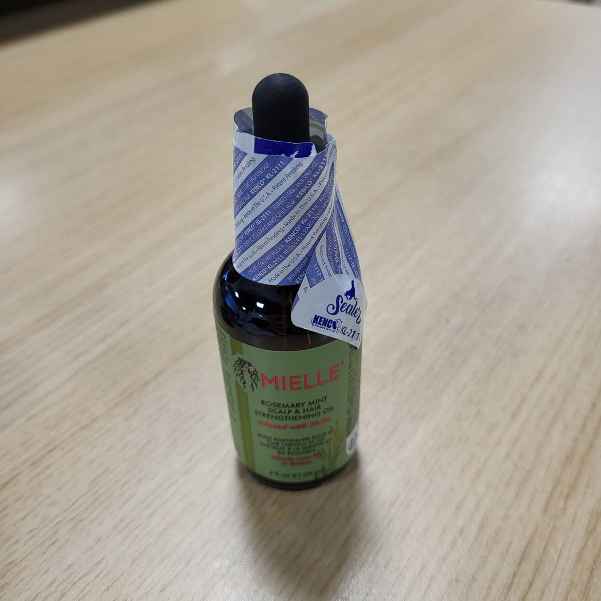 302440 - MIELLE ORGANICS Vaj Rozmarinë dhe Mente për Forcimin e Skalpit dhe Flokëve – 59 ml