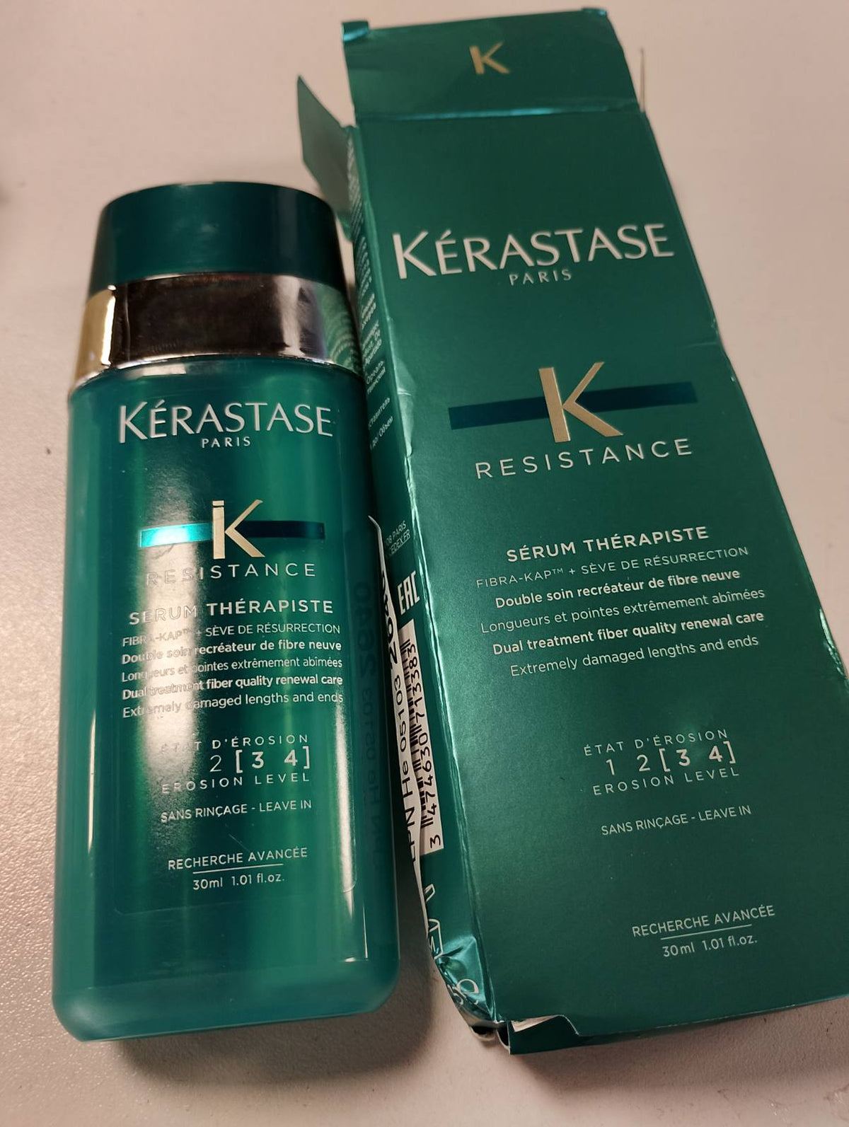 300471 - KÉRASTASE Résistance Thérapiste, Serum Riparues, Për Flokë të Dobëta, 2 x 15 ml
