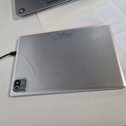 295552 - HOTLIGHT Tablet 10 inç, Android 13, 6GB RAM, 64GB ROM, zgjerim 128GB SD, bateri 5000mAh, Wi-Fi, kamerë dyfishe, ekran me prekje, procesor katër bërthamash - argjendi