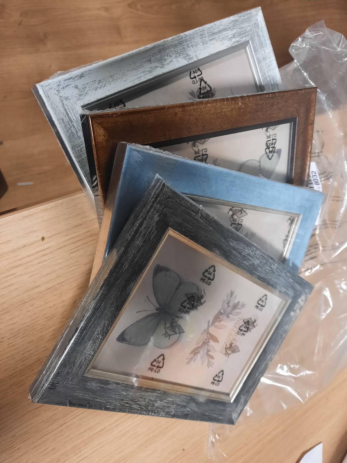 185385 - XUANLUO Kornizë Fotografie, 10x15 cm, Stil Retro Rustik, prej Xhami të Temperuar, për Montim në Mur ose Dekorim Tavoline, Sasia 4 copë - Përshtatshme për Familje, Miq, Dhuratë Dasme