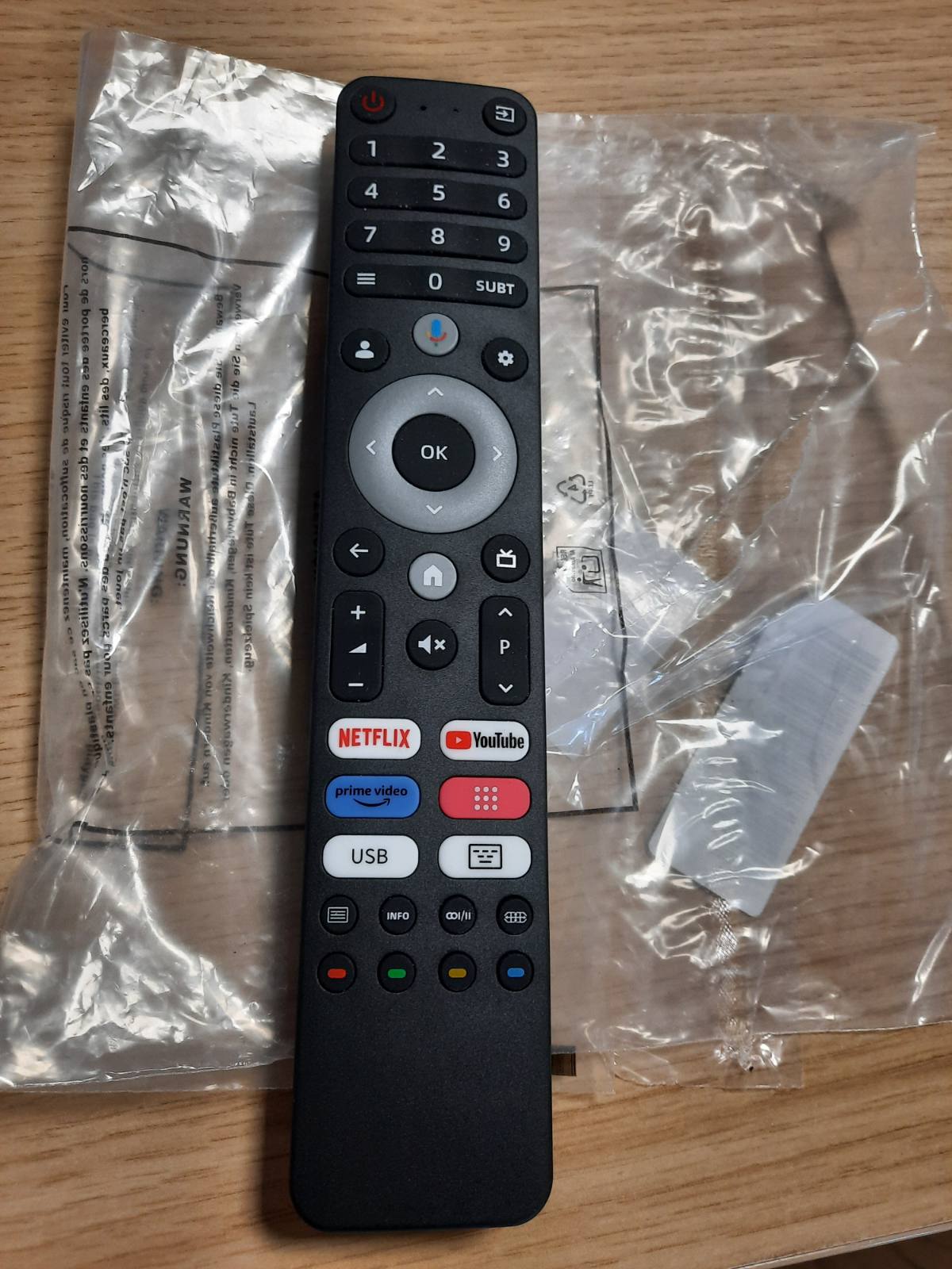 299781 - ALLIMITY Telekomandë Zëri e Përputhshme me TV PEAQ LED PTV24GH-5024C PTV32GH-5023C PTV32GF-5024C PTV32GH-5024C PTV32GQF-5024C PTV40GF-5024C PTV43AQU-5023C PTV50AQU-5023C PTV50GQU-5024C