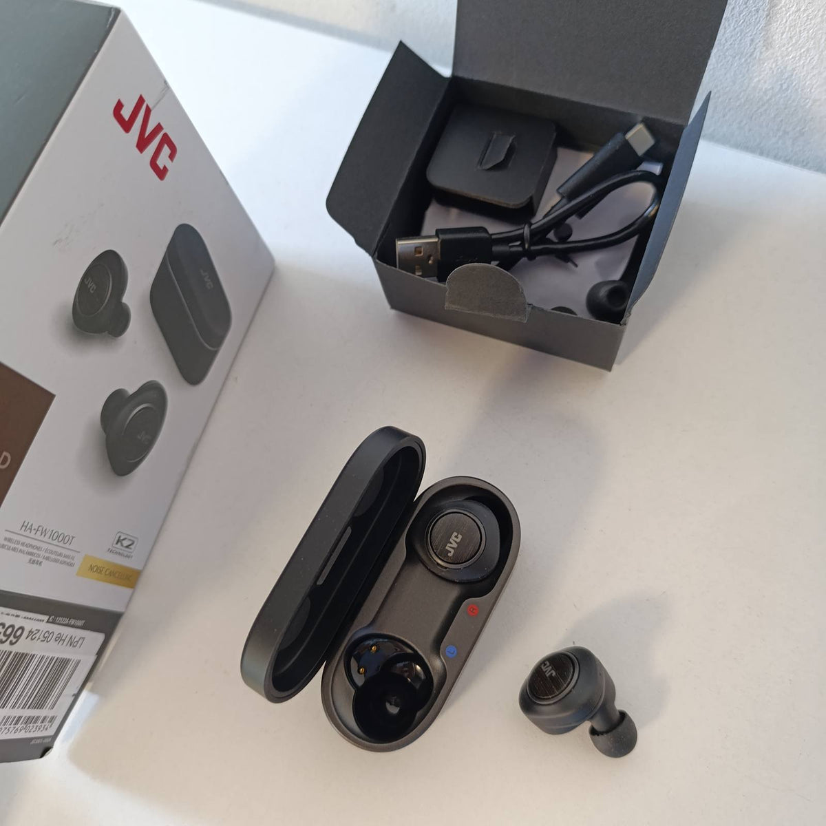 276238 - JVC KUFJE PA TEL TRUE, HA-FW1000T-U, Seria prej druri, Bluetooth 5.2, Anulim zhurme