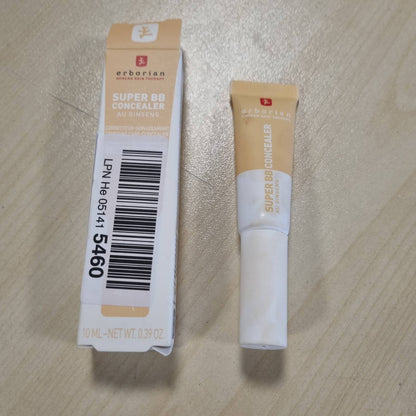 300700 - Erborian Korrektor Super BB, 10 ml, me niacinamide dhe SPF 25, mbulim të lartë, përfundim natyral