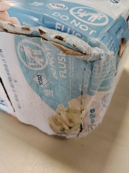 301775 - WATERWIPES Peceta për të porsalindur dhe foshnje, 1080 copë (18 pako), 99.9% ujë, pa aromë