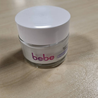 302635 - BEBE SENSITIVE CARE 50ml - Hidratim 24 orësh për lëkurë të ndjeshme me gjalpë shea, ndihet këndshëm në lëkurë dhe ka një aromë delikate.