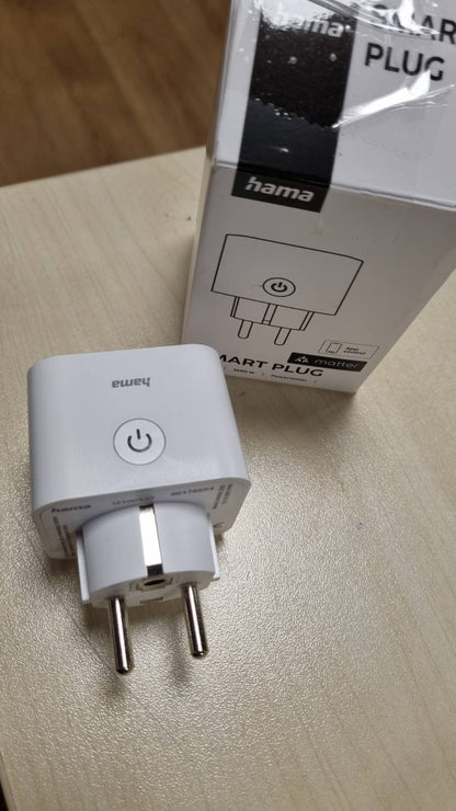 296050 - HAMA Prizë WiFi universale, e kontrolluar nga WiFi me aplikacion dhe kontroll zanor, matje energjie, 3680W