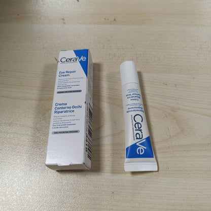 275645 - CeraVe Krem rigjenerues për sytë, 14 ml, për rrathë të errët dhe ënjtje, me acid hialuronik dhe 3 ceramide esenciale