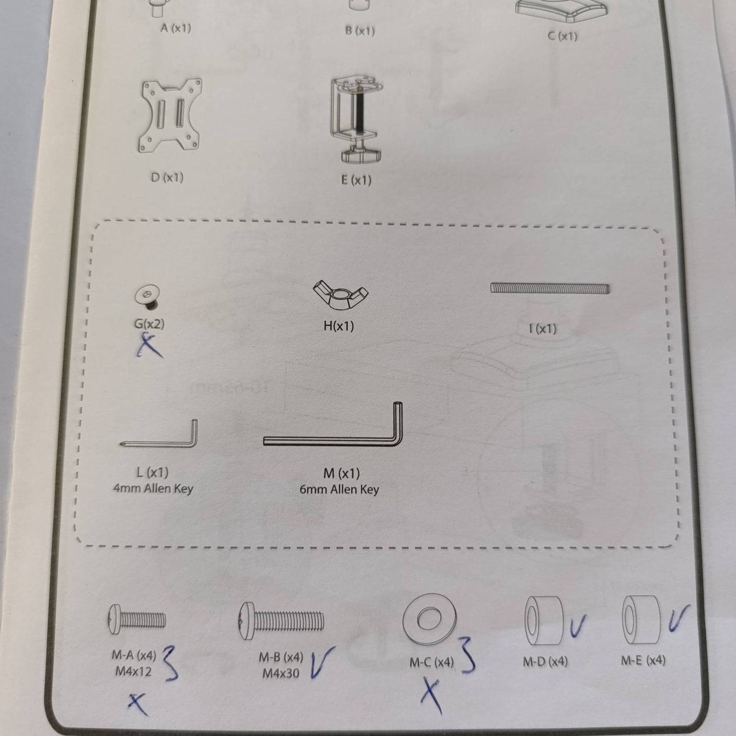 273448 - GRIFEMA GB2003-1 Mbajtëse Monitori me Sustë Gazi për Ekra 13-32 inç, Rregullueshme në Lartësi, VESA 75x75/100x100, Peshë 2-9 kg, E Zezë