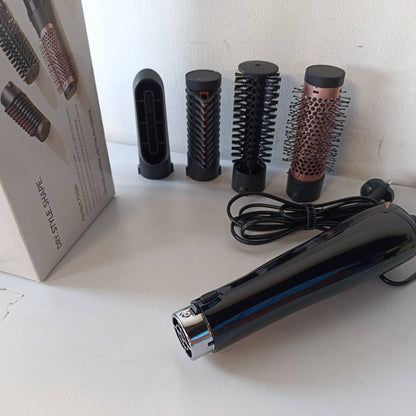 320979 - BaByliss Furçë tharëse flokësh 1000W, 3 aksesorë, 2 cilësime nxehtësie, teknologji jonike, model AS126E
