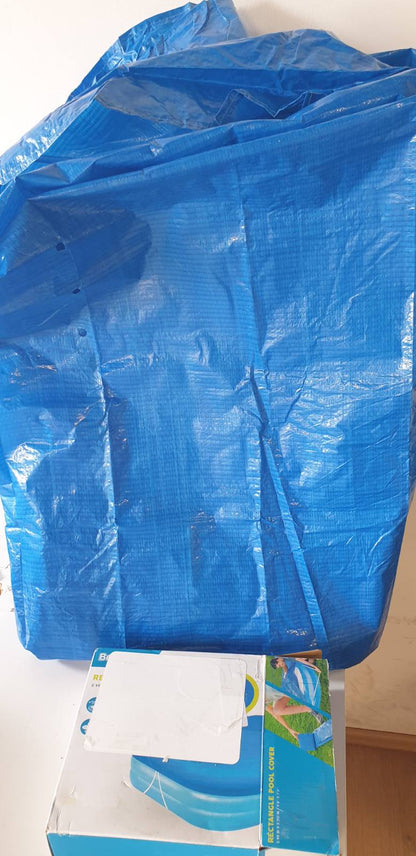 335622 - Bestway 58319-6 Mbulesë për pishinë drejtkëndëshe, 262x175x51 cm