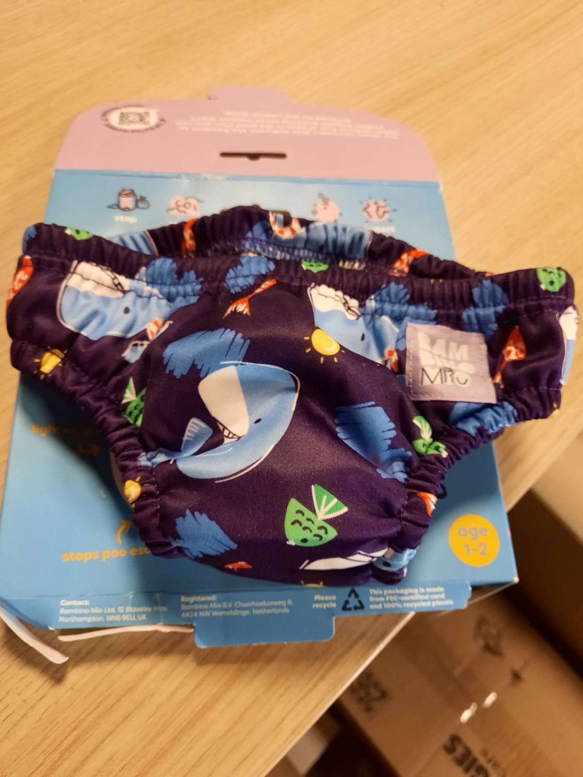 321398 - BAMBINO MIO Rroba banje për fëmijë | të lehta dhe të papërshkueshme nga rrjedhjet | (1-2 vjeç)