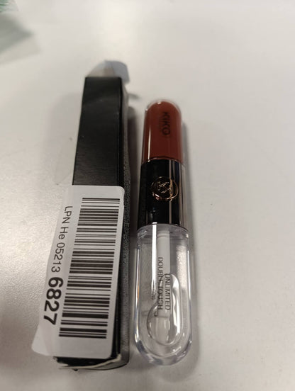 308090 - KIKO MILANO – Unlimited Double Touch 121, Buzëkuq i lëngshëm me dy hapa, përfundim i shkëlqyer, zgjat deri në 12 orë