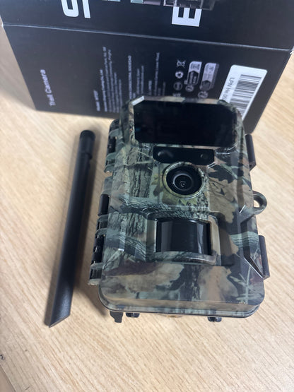 312697 - WOLFANG Kamera gjuetie 4G, 48MP 2K HD, zbulim lëvizjeje, Shikim nate, Shpejtësi shkrepëse 0.2s, IP66 Rezistente ndaj ujit