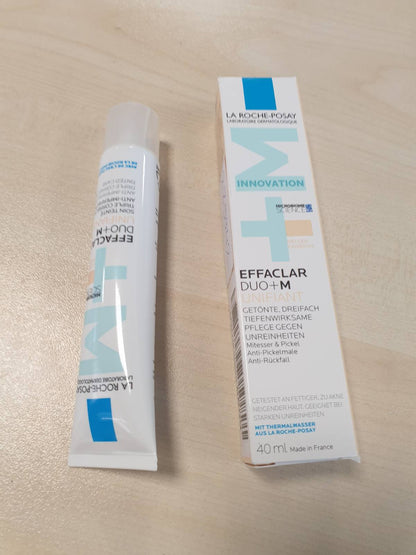 289942 - La Roche Posay - Effaclar Duo+M Unifiant Hell, tonik për fytyrën, 40ml, korrigjim i trefishtë, trajtim efektiv kundër papastërtive dhe puçrrave