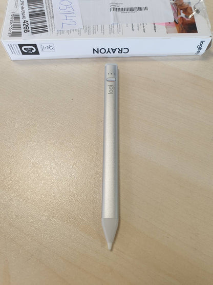 305142 - LAPS DIXHITAL LOGITECH CRAYON PËR IPAD (IPAD ME PORTA USB-C) ME TEKNOLOGJINË APPLE PENCIL, PRECIZION PIKSELËSH PA VONESË DHE NJË MAJË DINAMIKE INTELIGJENTE ME KARIKIM TË SHPEJTË NËPËRMJET USB-C - ARGJEND