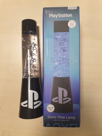 195815 - SONY PlayStation - Llambë LED Në formën e ndezësit të Llojtareve, Mall Zyrtar, Dritë Nate për Dhomën e Lojërave, ngjyrë e Zezë