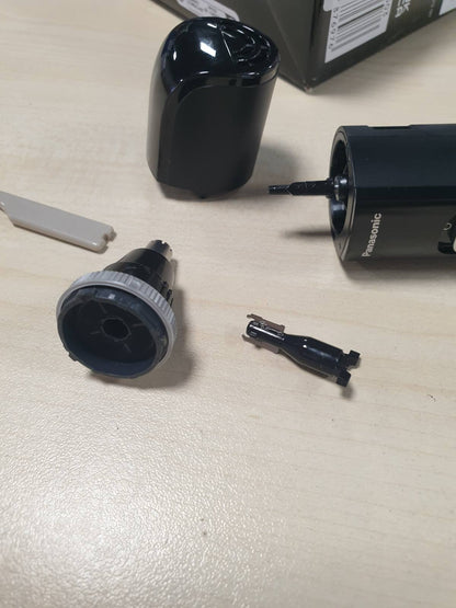 316208 - PANASONIC Makinë prerëse qimesh për hundë ER-GN300-K503, makinë rroje elektrike, rezistente ndaj ujit, e zezë