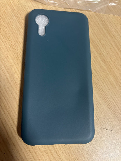269602 - Mbulesë kwmobile për telefonin Samsung Galaxy Xcover7 - Mbulesë TPU - Karikim pa tel - Ngjyrë e errët argjile