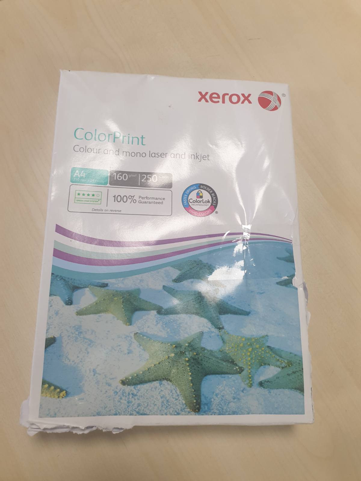 269330 - XEROX Colorprint Letër e Bardhë me Cilësi Premium 160 g/m² A4, Pako me 250 fletë