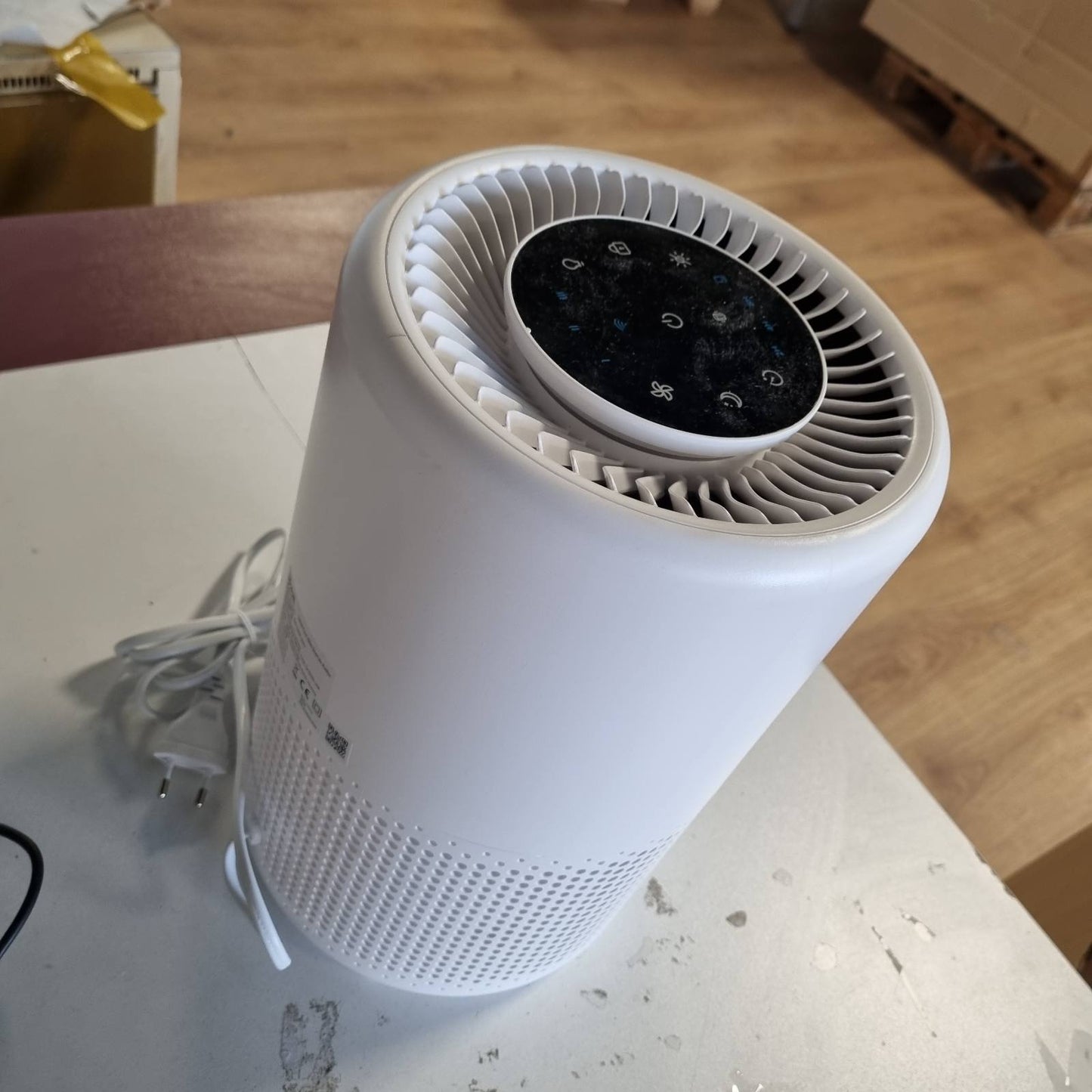288205 - LEVOIT Pastrues ajri 3-në-1 me filtër HEPA, filtër ajri kundër mykut, pluhurit, polenit dhe aromave, për dhoma gjumi, kontroll me aplikacion dhe kohëmatës, modalitet gjumi dhe dritë nate, deri në 31.5㎡, e bardhë mat