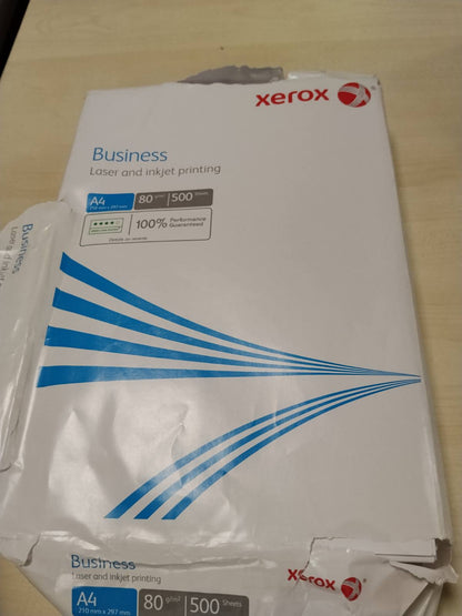 296439 - XEROX - Letër fotokopjimi për biznes 003R91820, Letër printeri universale DIN A4, 80 g/m², 500 fletë, e bardhë