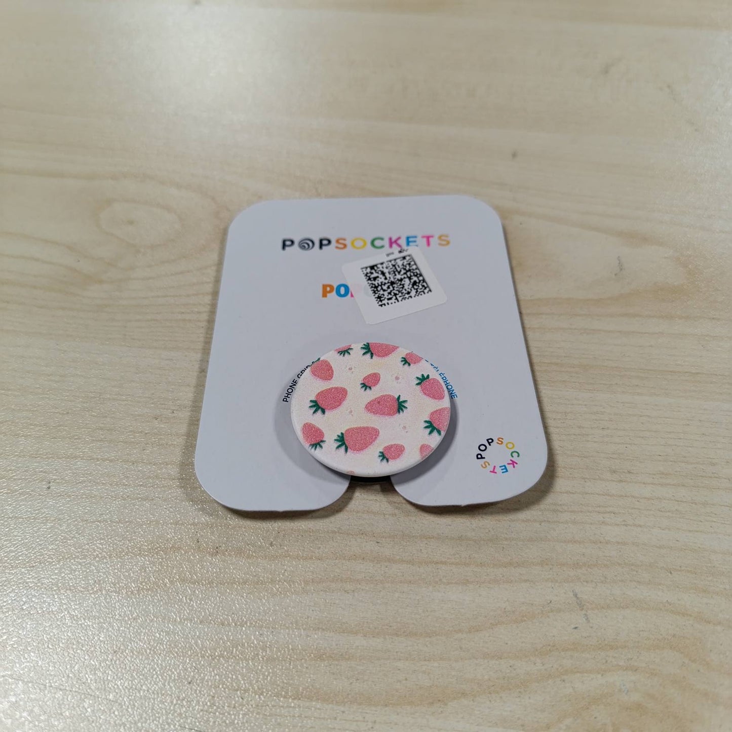277011 - CUTE Pop Socket Cute Strawberry PopSockets për fillesa të vogla PopSockets PopGrip të këmbyeshëm