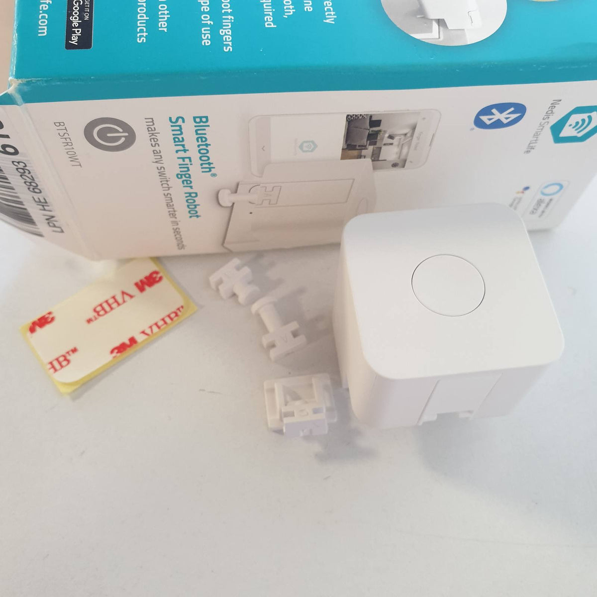 299625 - NEDIS Robot me Gisht SmartLife BTSFR10WT - Kontroll Inteligjent me Çelës Bluetooth, 1000 mAh, Automatizim Planifikimi, I Bardhë